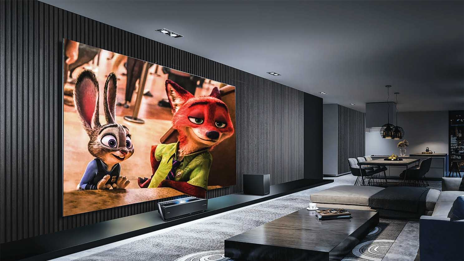 Beautifully designed Home Theater system in Dallas Texas